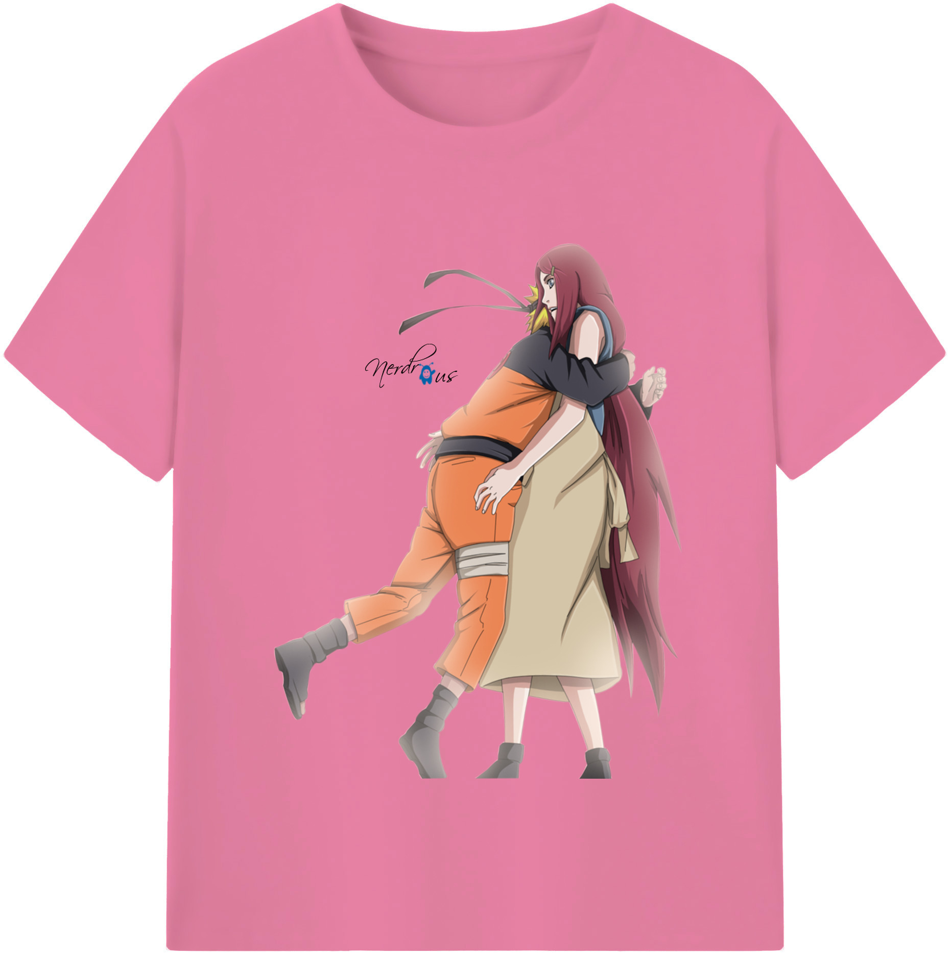（画像用） NARUTO -ナルト- うずまき ナルト Uzumaki Naruto 綿100％半袖Tシャツ（フロントプリント）